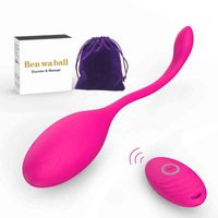 NXY Vibratoren Geschlecht Kegel Kegel Kugeln Vaginal enge Übung Vibrierende Eier Wireless Remote Ben WA Erwachsene Spielzeug für Frauen 0107