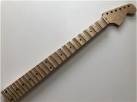 Maple 24 Fret Guitar Neck 25. 5" Full Scallop Fingerboar...