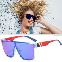 10 шт. Летний мужчина и женщина ослепительные цветные сиамские солнцезащитные очки мужчины вождения мода ветрозащитные женщины спорт велосипедные очки очки очки Eyewear Gasse 12 цветов