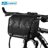 INBIKE Waterproof Bike Bag Large Capacity Handlebar Front Tube Bicycle Pocket Shoulder Backpack Cycling Accessories 220118