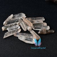 0.44lb Natural Raw Crystal Smoky Quartz Healing Points Stone Rock Reiki Prov
