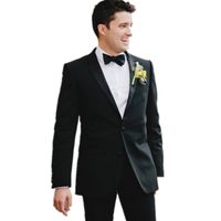 groom tuxedos for men suit 2021 custom made suits black high...