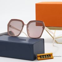 2021 Luxus Designer Sonnenbrille UV400 Full-Frame Rosa Roundglaskatze Katzen Eye Design Herren und Damen Gläser Valentinstag Geschenke