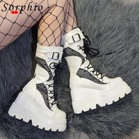 Compre al por mayor Botas Góticas Negras de bajo precio \u0026 de calidad con  envío gratuito | Es.DHgate