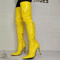 Compre al por mayor Botas Amarillas De Mujer Largas de bajo precio \u0026 de  calidad con envío gratuito | Es.DHgate