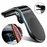 Magnetic Car Phone Holder L Shape Car Air Vent Stand Clip Ma...