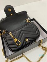 크로스 바디 디자이너 핸드백 Felicie Pochette 디자이너 가방 어깨 가방 미니 체인 V 패턴 여성 Luxurys 크로스 바디 도매 8477