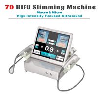 Portabel Hifu 7D Beauty Machine Body Pharing Cellulite Удаление лица, поднятие кожи Унижающее устройство Простая эксплуатация