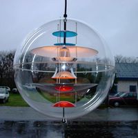 Pendentif Lampes Lampe Moderne Danemark Verpan Globe suspendu Planet Ball Acrylique Lumière d'intérieur Luminaire lumineux