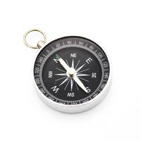 Metal Compass Keychains Outdoor Camping Hiking Portable Mini...
