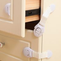 سلامة الطفل قفل الباب لاصق خزانة خزانة الثلاجة درج السلامة أقفال DH9487