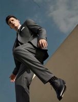 Мужские костюмы Blazers Mens Striped Consure Custom Made Slim Fit FUXEDOS FOUXEDOS Forforman Business Мужчины Последние дизайна Cand Pant Blazer 2PC (Куртка