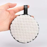 Gąbki, Aplikatory Bawełniane wielokrotnego użytku Mikrofibry Miękki materiał Make Remover Ręcznik Makijaż Makijaż Oczyszczanie Okrągłe Cloth Up Pads R5F7