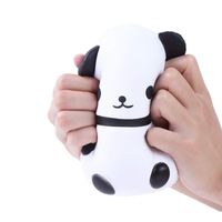 Party Masken Squishy Antistress Spielzeug Kawaii Panda Spaß und Witze Tierpuppe Weiche Squeeze Hand Stress Relief Spiele für Kind
