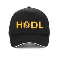 Bitcoin HODL Baseball Cap Crypto Currency Satoshi Trading Lambo Moon Men Women Brand Dad caps Unisex Adjustable hat 220115
