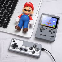 Neueste Portable Macaron Handheld-Videospieler Spieler können 800 Arten von Spielen Retro Gaming Console aufbewahren 3.0-Zoll-bunten LCD-Bildschirm mit Logo