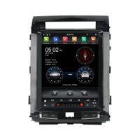 DSP Tesla Stil IPS PX6 6-Core 12.1 "Android 9.0 Araba DVD Radyo GPS Toyota Land Cruiser 2008-2015 Bluetooth 5.0 Wifi Kolay Bağlan