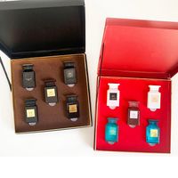 Conjunto de perfume neutro 7,5 ml 5 pirces spray q versão para caixa de presente edp edição de balcão de fragrâncias duradouras e entrega rápida gratuita