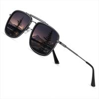 Aofly Mens Sunglasses Polarized Brand Design Anti Glare Glack Gradient Lens Arrivo Guida quadrata Occhiali da sole Donne