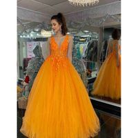 Evening Dresses Plus Size Illusion Long Sleeves Elegant Dubai Arabic Sequins Prom Gowns Party Dress00059