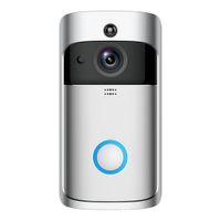 V5 Smart Home Video Doorbell 720p HD dla WiFi Connection Kamera w czasie rzeczywistym dwukierunkowy obiektyw dźwiękowy szerokokątny Night Vision PIR Motion