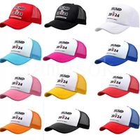 2024 قبعات ترامب قبعة الصيف ترامب البيسبول إبقاء أميركا بلدا عظيما أغطية للرأس الحزب DB514