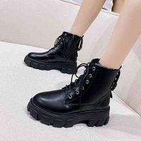 Compre al por mayor Botines De Tacón Grueso Blanco Plataforma de bajo  precio \u0026 de calidad con envío gratuito | Es.DHgate