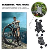 Supporti del telefono cellulare Supporti MTB Bike Manubrio del manubrio del supporto Mobile Stand Mountain Road Cycling GPS per ciclo all'aperto Entertainment in bicicletta