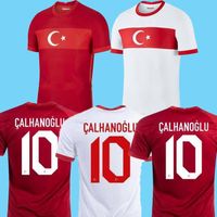 2021 Türkiye Futbol Formaları Çelik Demiral Ozan Kabak Calhanoğlu Yazici Ev Uzakta Beyaz Kırmızı Futbol Gömlek Eğitim Üniformaları Maillot Equipe de Foot Jersey