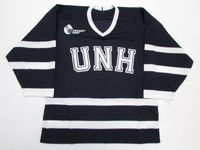 Vintage personalizado 23 Jeff St. Laurent University Unir Hockey of Hampshire Wildcats Jersey Blue Jerseys