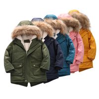 Menino menina coral jaqueta acolchoado jaqueta 2021 inverno moda casaco com capuz outwear crianças jaquetas de bebê meninos meninos meninas casual roupas criadoras roupas