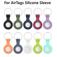 Silicone Cases for Airtags Locator Tracker Devices Accessories Shock-proof Protective Cover Skin Full Protection Shell Case331Y