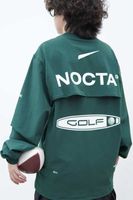 Yüksek Kaliteli Nocta Golf Serisi Drake Co Markalı Hava Baskılı Golf Yuvarlak Boyun Kazak Ceket