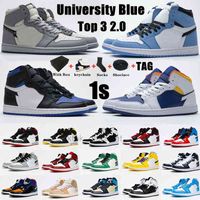 Men 1 1s University Blue Basketball Shoes Hyper royal Top 3 ...