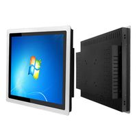 Embedded 10.4 12 15 17 CAL MINI PC LCD Monitor Pojemnościowy Ekran dotykowy z VGA interfejs USB Wyświetlacz tabletu Obsługa OEM ODM
