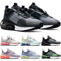 2021 Tn Running Shoes Men Women Triple Black White Barely Gr...