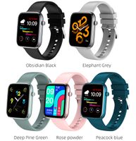 Neue Ankunft Z15 1,69 Zoll HD-Bildschirm Smart Watch Fitness Tracker Herzfrequenz Blutdruck Smart Armband IP67 Wasserdicht
