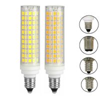 Dimmbare LED-Birne 15W BA15D E11 E12 E14 136 LEDs SMD 2835 Keramik Maislampen ersetzen 100W Halogenlampen 220V 110V Home Beleuchtung