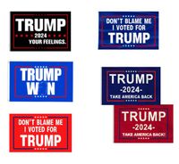 8 Styles Prenez l'Amérique Back Drapeau Trump pour vos sentiments Ne me blâmez pas J'ai voté Donald Banner Flags 3 * 5F HH21-380