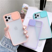 Push Pull Protection Transparent Phone Case For IPhone 12 Mi...