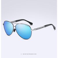 Sunglasses 2022 Real High-end Al-mg Cool Men Sun Glasses Polarized Mirror Custom Made Myopia Minus Prescription Lens -1 To -6