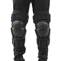 Almohadillas de rodilla de codo 1 par de fibra de carbono montañismo de montaje de esquí de esquí Pegamento para motocicletas Piel de montar en bicicleta Skat