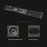 Bluetooth 5.0 Głośnik TV PC SoundBar Subwoofer Home Theater Baton Dźwiękowy A04 A41