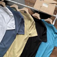 Formship Fashion 92953 Мужские футболки Летняя Короткая футболка Причина Mens Дизайнер футболка Tees M-2XL 6 Цветов