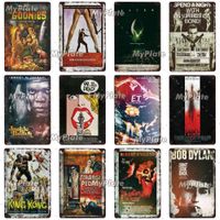 Classical 90S Film Metal Iron Painting Signs Hero Vintage Pl...