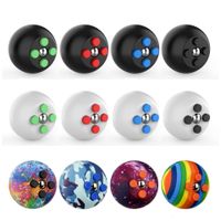 Decompression finger toy Game handle Rubik&#039;s Cube games handles ball Rainbow balls Jigsaw for children and adults toys