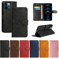 Роскошный кожаный кошелек Flip Телефон Чехол для iPhone 13 Pro Max 12 Mini 11 8 Plus X XR XS Книжные чехлы