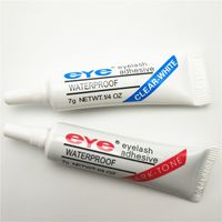 Kirpik Yapıştırıcı 9G 32 OZ Dayanıklı Yanlış Göz Kirpik Yapıştırıcılar Tutkal Beyaz Temizle Koyu Ton Paketleme