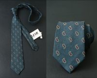 Uomini classici cravatta in seta jacquard tessuto fatto a mano 7 cm uomo business cravatta retrò striscia sposo vestito shirt shirt