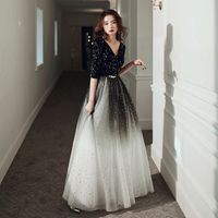 Compre al por mayor Elegantes Vestidos De Noche Largos Fotos de bajo precio  \u0026 de calidad con envío gratuito | Es.DHgate